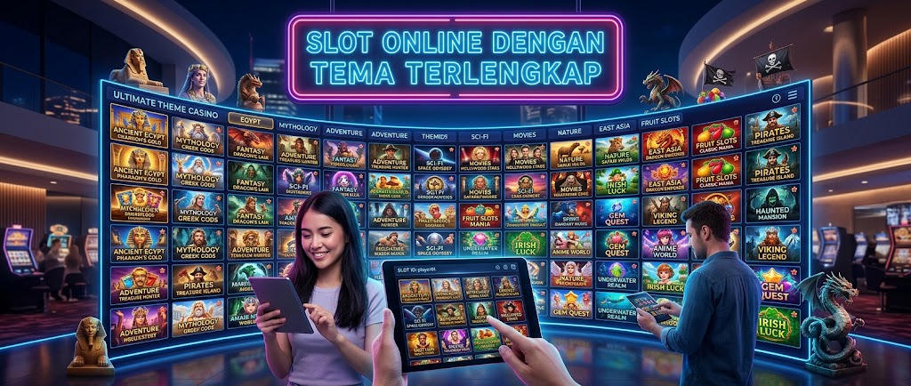 Provider Slot Online dengan Tema Terlengkap