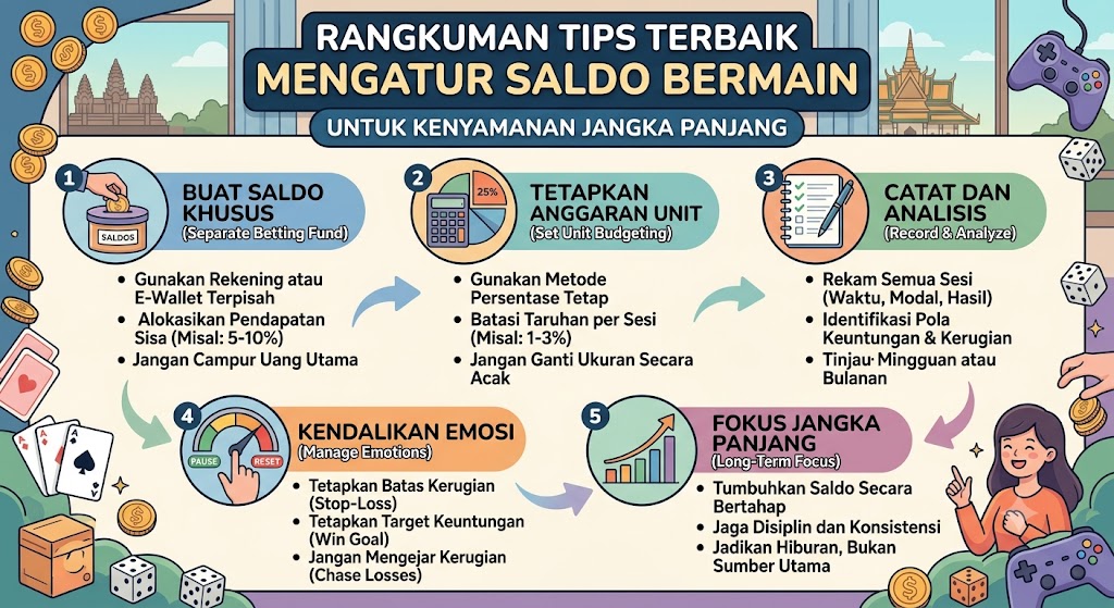 Mengatur Saldo